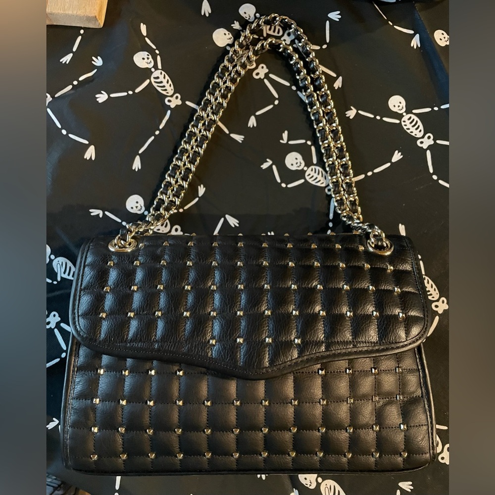 Authentic Rebecca Minkoff Studded 2-way Bag/EUC - Picture 4 of 11